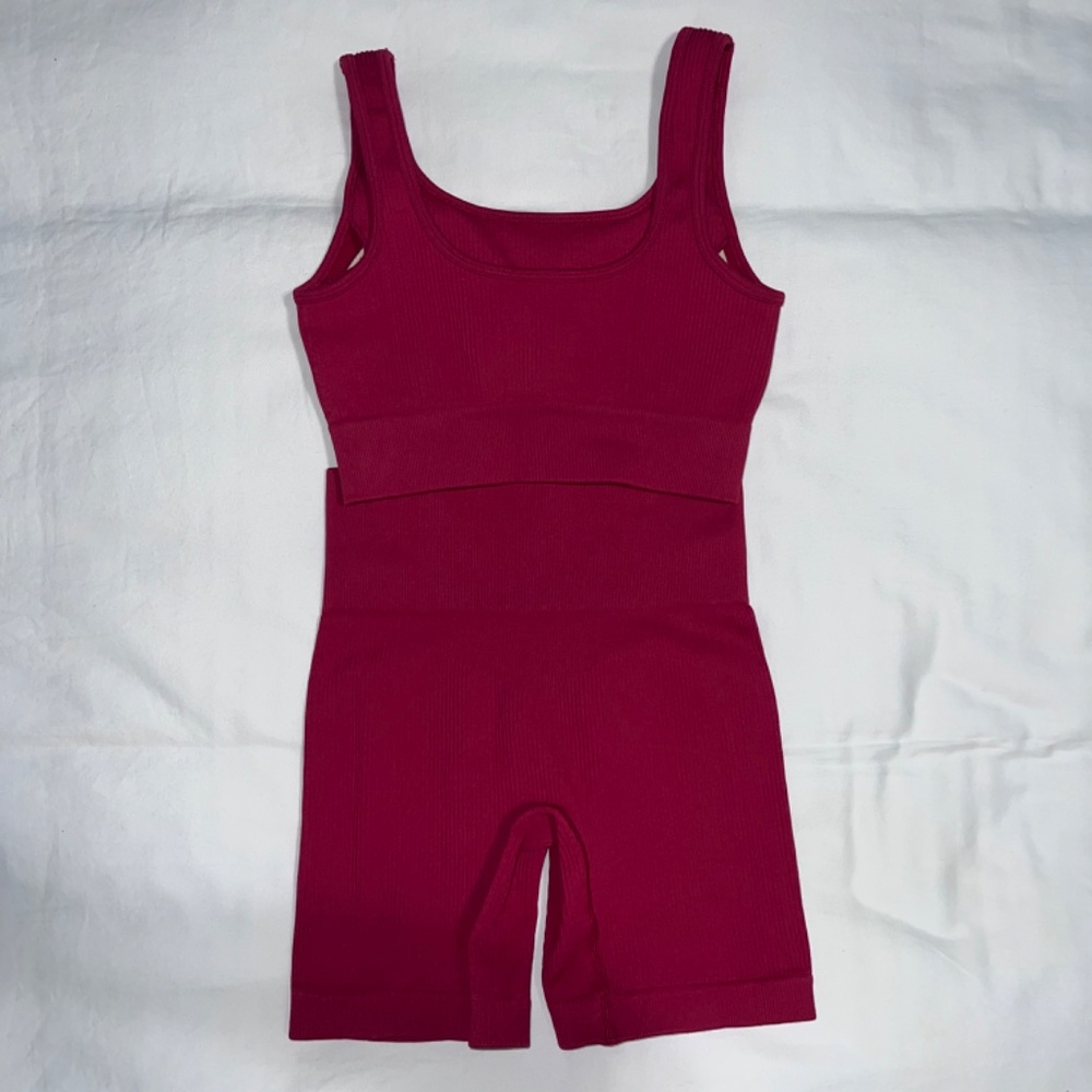 Seamless Ribbed 2 Piece Set - Picture 4 of 6
